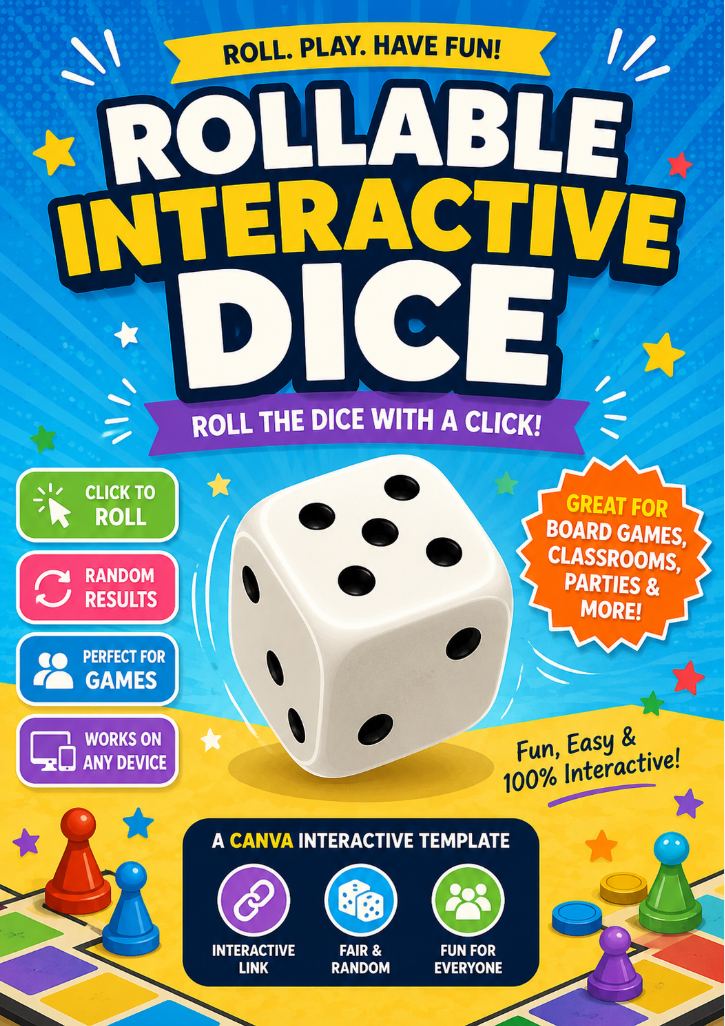 Interactive Online Dice Roller | Free Virtual Dice for Board Games & Classroom Games